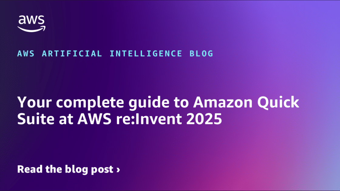 Explorando Amazon Quick Suite: La Guía Definitiva en AWS re:Invent 2025 1 Elena Digital López