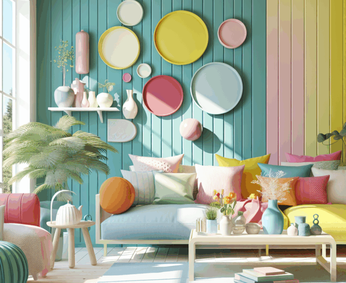Estilo nórdico colorido: una decoración llena de optimismo