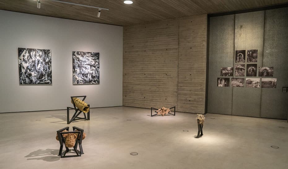 Exposición "Estudios Abiertos" en el C3A: Proyectos de Artistas Residentes de la Última Edición