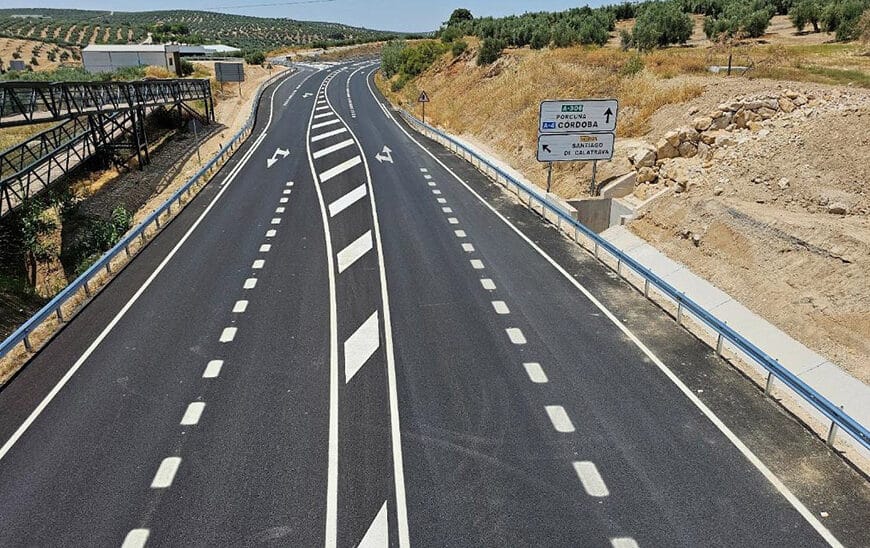 Fomento licita proyecto para mejorar la seguridad vial entre Córdoba y Jaén