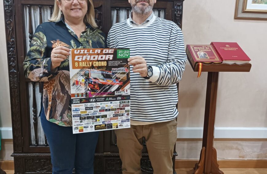 Gádor celebra este fin de semana la octava edición del Rallycrono