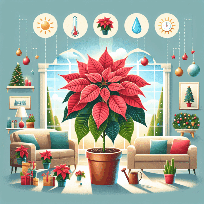 Guía Esencial para el Cuidado de la Flor de Pascua en Navidad 1 Cómo cuidar tu flor de Pascua o poinsettia y que sobreviva a la Navidad