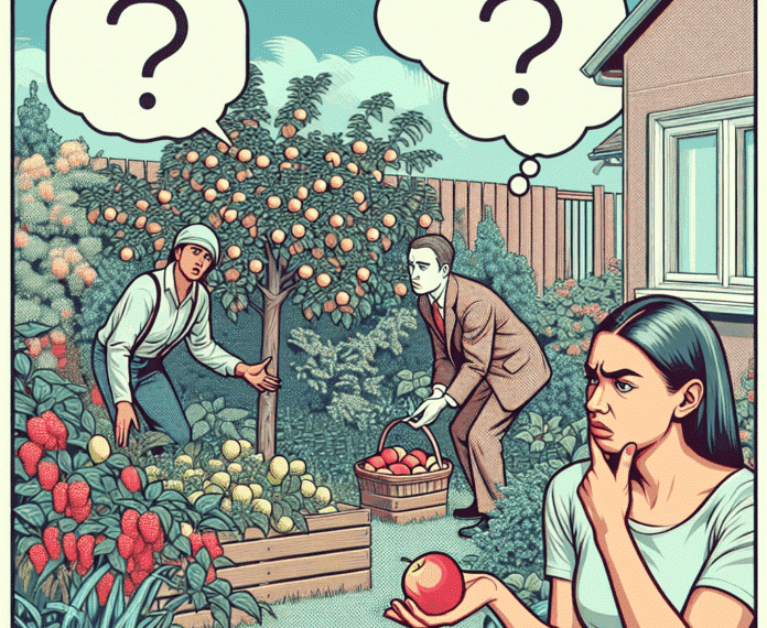 Qué hago si mi casero entra en mi jardín a recoger la fruta de los árboles, según la ley