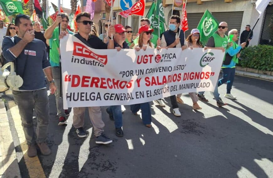 Un momento de la manifestación celebrada el pasado fin de semana en Motril