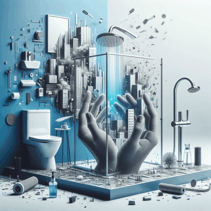 Innovación en Diseño: La Alternativa Moderna a las Mamparas Convencionales 1 esta es la nueva alternativa a la mampara de toda la vida que amplía el espacio en el baño y es mucho más fácil de limpiar