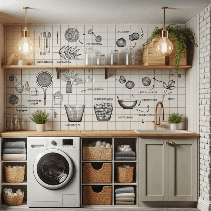 Encimeras y armarios para lavadero