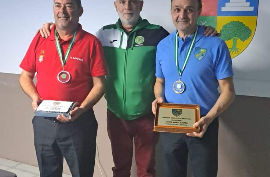 Javier Moral, Campeón de Andalucía de Libre 2025/26 en Humilladero – Federación Andaluza de Billar