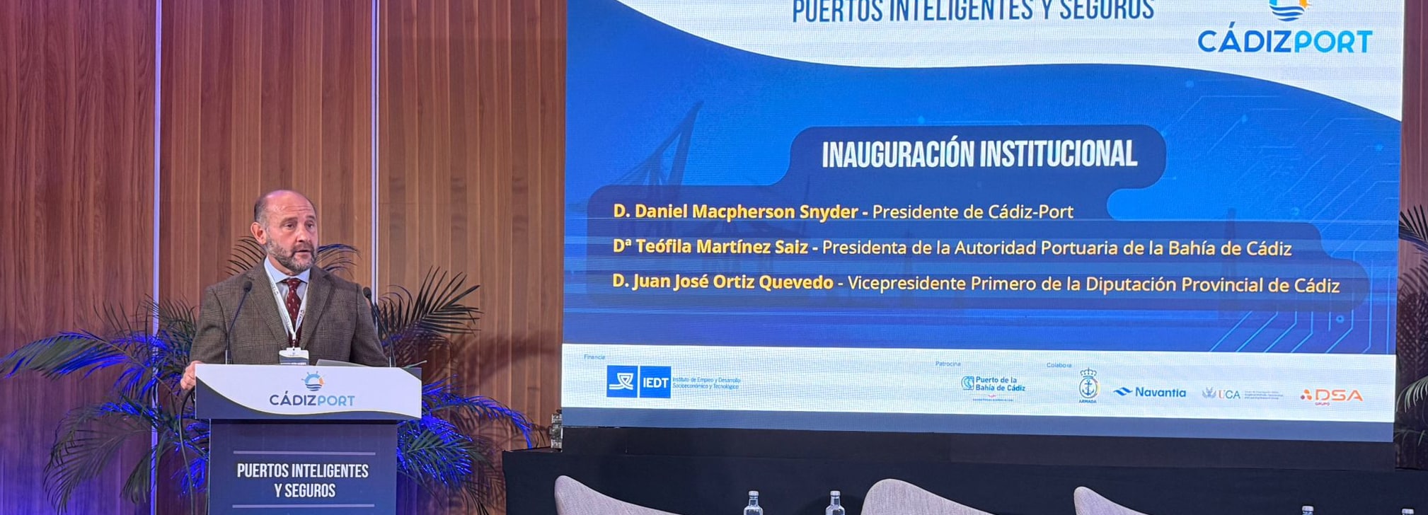 Jornada sobre Puertos Inteligentes y Seguros: Un Encuentro Organizado por CádizPort y Financiado por el IEDT