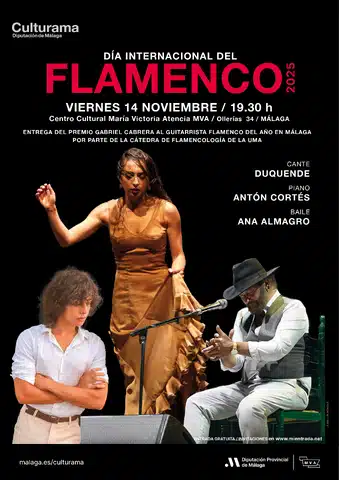 La Diputación Celebrará el Día Internacional del Flamenco con Artistas A3flamencodiainternacional25