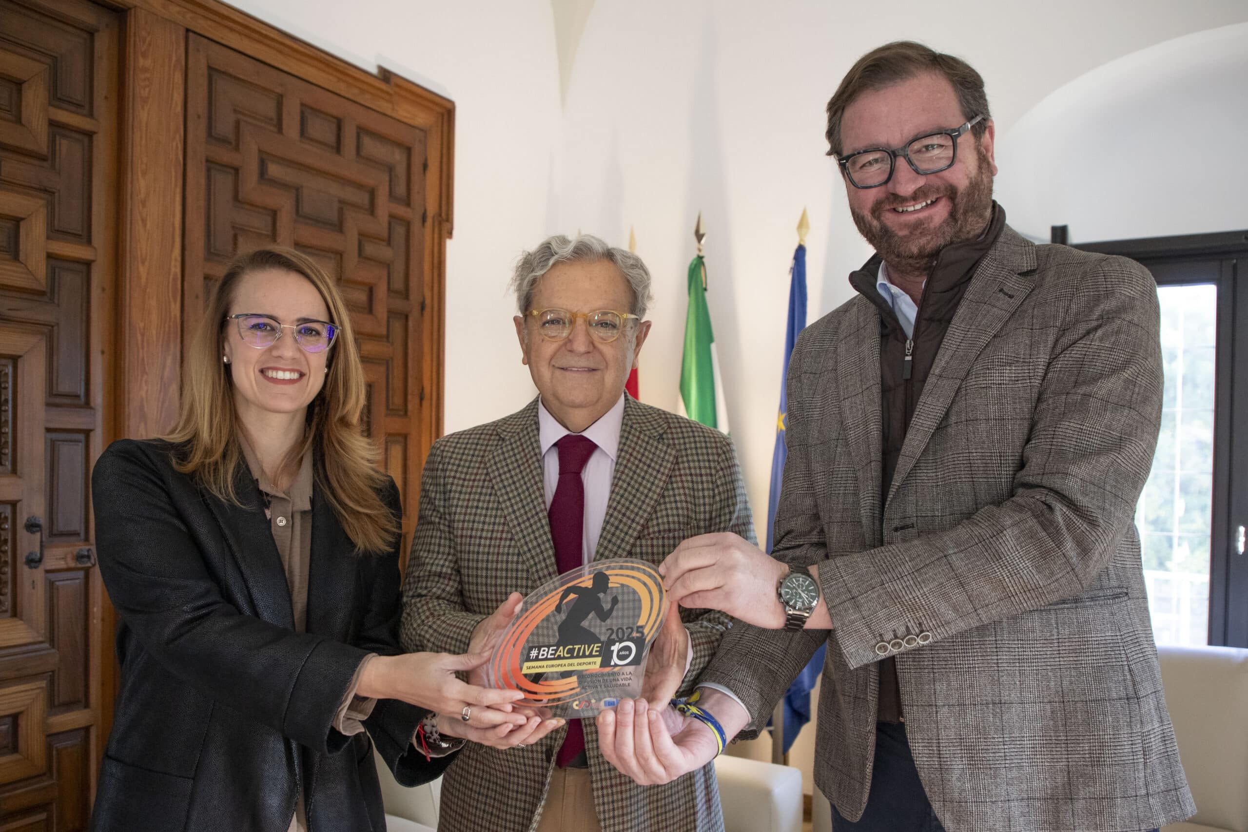 La Diputación de Córdoba recibe el Premio ‘Be Active’ del Consejo Superior de Deportes por su compromiso con la promoción de hábitos de vida saludable