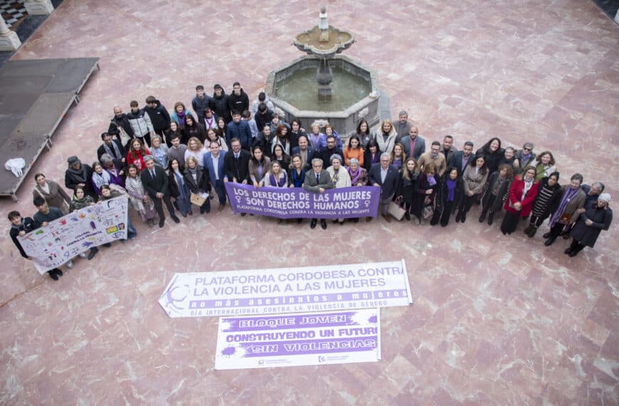 La Diputación de Córdoba se une al 25N para rechazar la violencia contra las mujeres