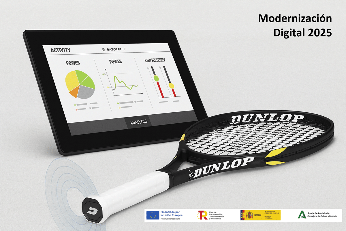 Modernización Tecnológica y Transformación Digital de la Federación Andaluza de Tenis con los fondos europeos NextGenerationEU