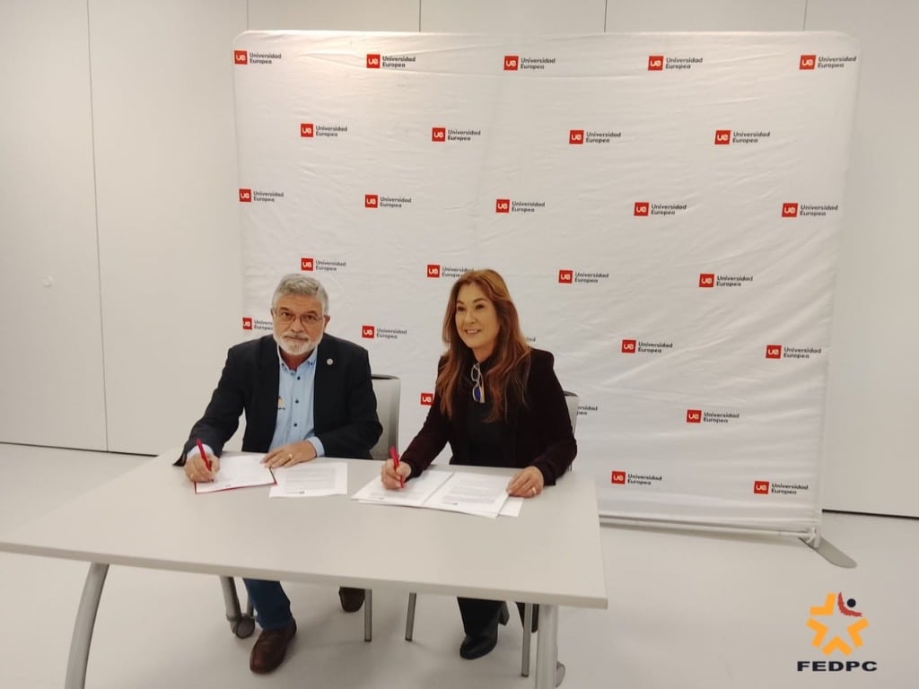 La Universidad Europea de Madrid y la Federación Española de Deportes con Parálisis Cerebral firman convenio de colaboración