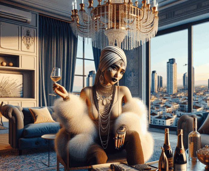 la interiorista que alquila casas en los barrios más caros de Madrid, vive a todo tren y deja pufos allá donde va