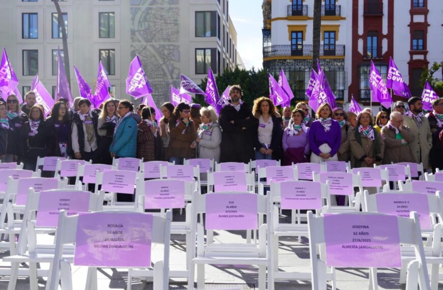 Concentración con motivo del 25N de 2025.