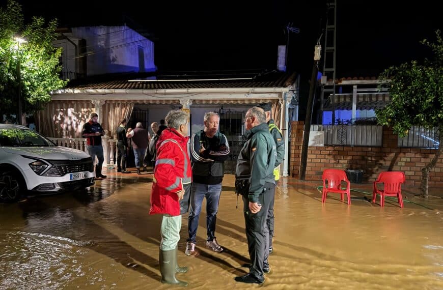 Los Bomberos de la Diputación de Córdoba llevan a cabo una veintena de intervenciones por la borrasca Claudia en la provincia