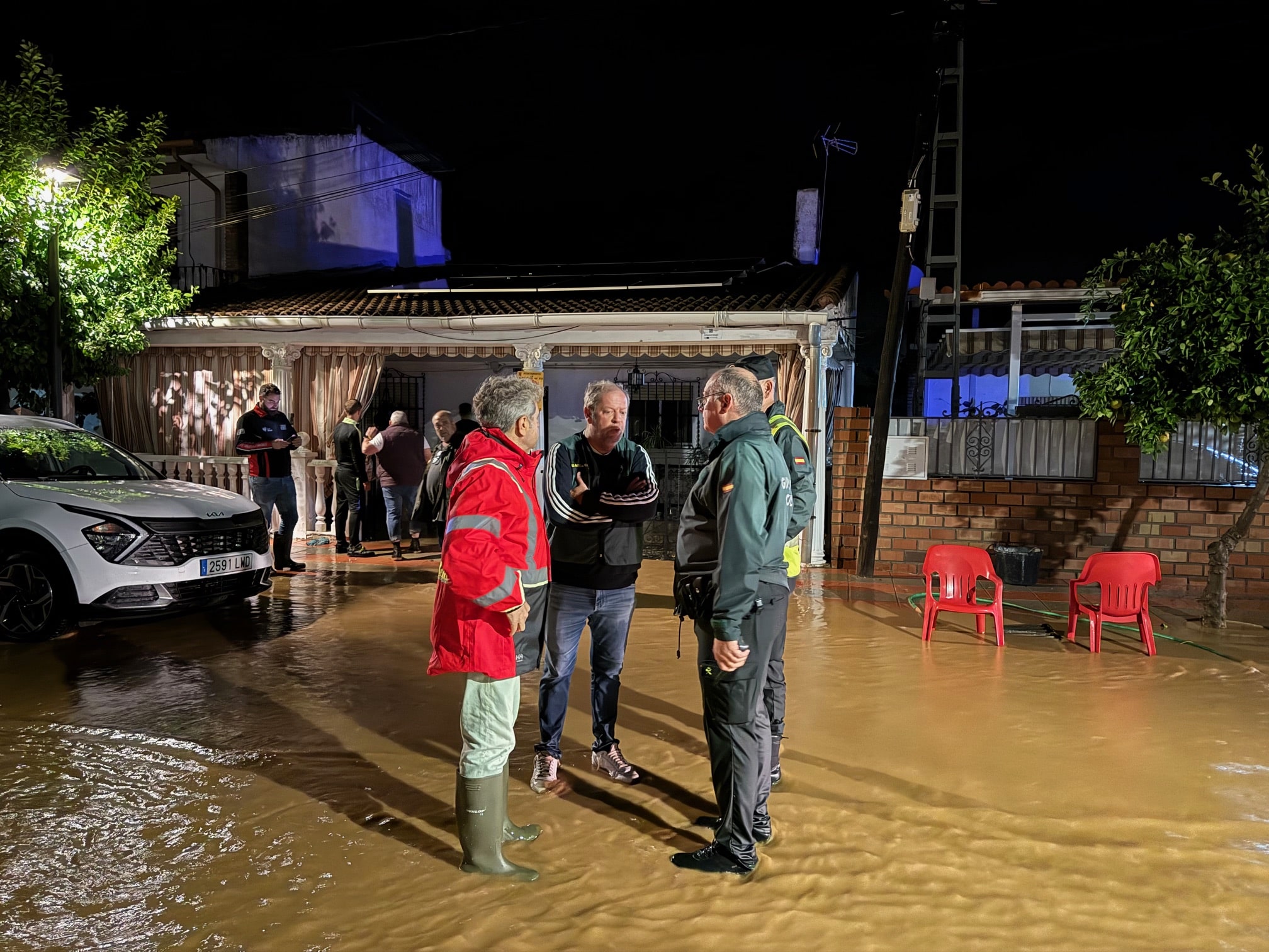 Los Bomberos de la Diputación de Córdoba llevan a cabo una veintena de intervenciones por la borrasca Claudia en la provincia