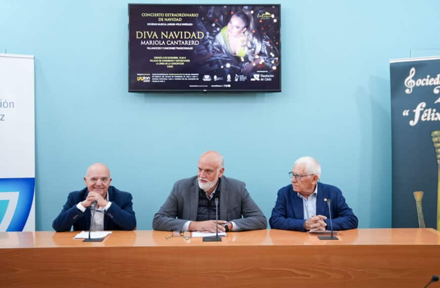 Mariola Cantarero brilla en el Concierto Extraordinario de Navidad de la Sociedad Musical Linense