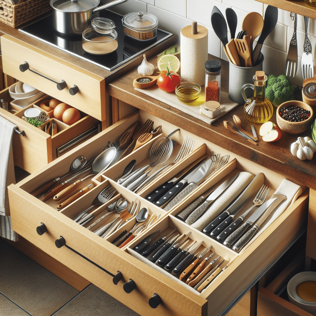 Maximiza la Eficiencia en la Cocina Organizacion Sencilla con Cajones