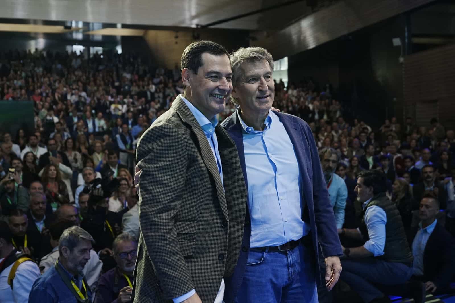 Juanma Moreno y Núñez Feijóo