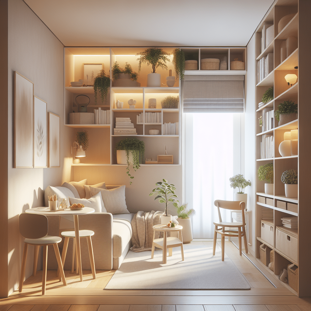 Optimiza tu Espacio: Consejos Acogedores y Funcionales para Decorar un Piso de 40m² 1 Optimiza tu Espacio Consejos Acogedores y Funcionales para Decorar un