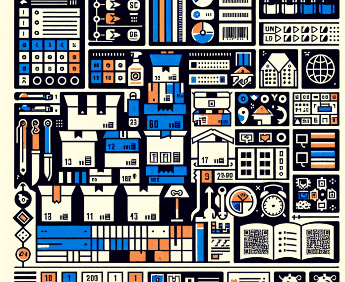 Etiquetado de cajas de mudanza: colores, códigos e inventario