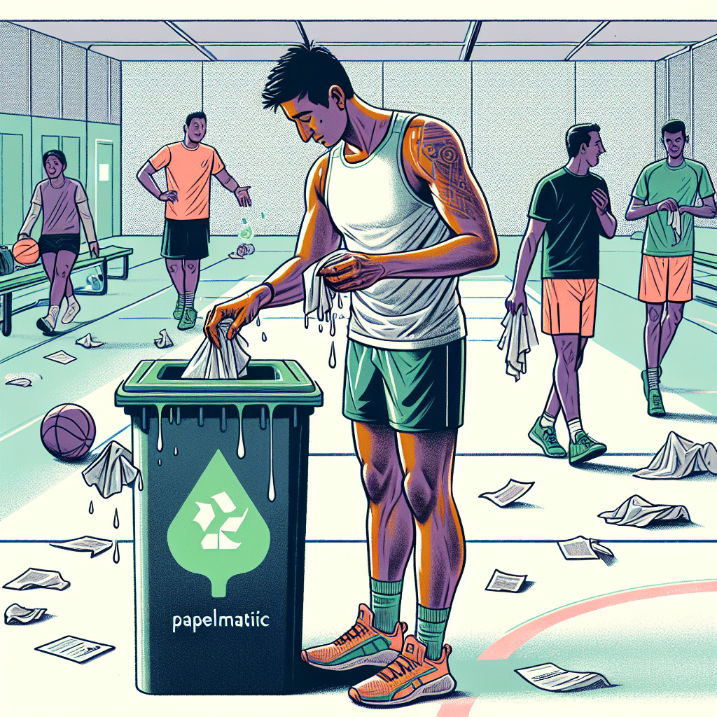 Papelmatic Revolucionando la Higiene Deportiva con Compromiso en Salud y