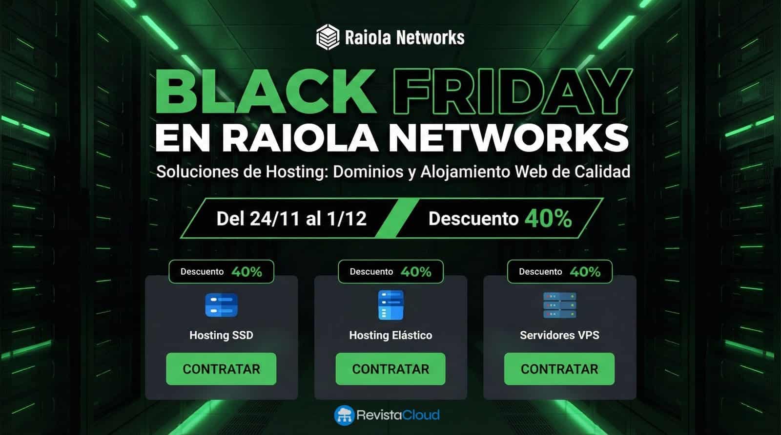 Raiola Networks Lanza Semana de Black Friday con un Asombroso