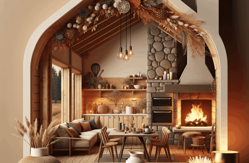 Refugio Acogedor: Vive la Magia de un Hogar Enriquecido con Encanto y Cocina Moderna