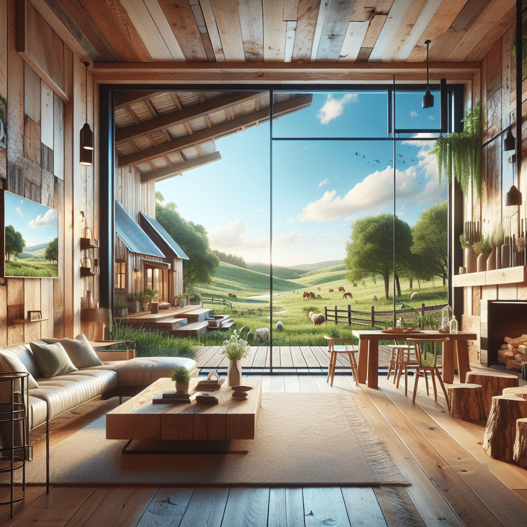 Rústico Moderno: Transformación y Revitalización del Estilo en Hogares Campestres 1 Rustico Moderno Transformacion y Revitalizacion del Estilo en Hogares Campestres