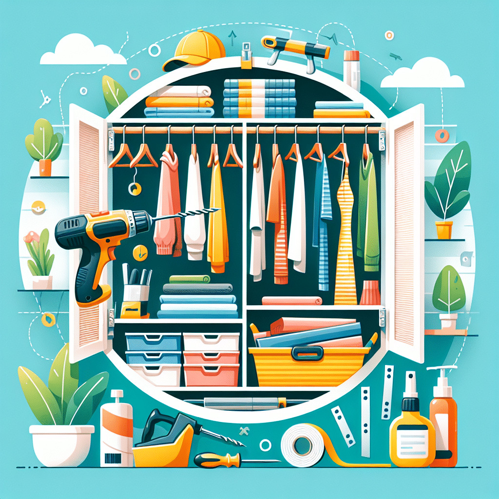 Soluciones Ingeniosas para Colgar en el Armario Sin Utilizar Taladro 1 Juan Hernández