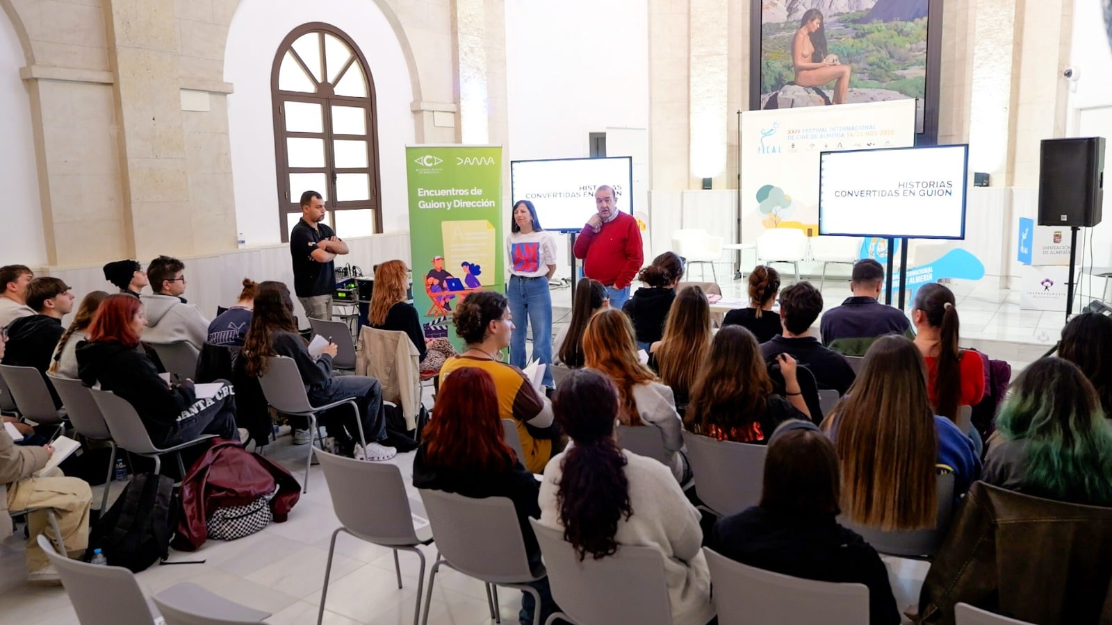 Taller de 'Historias Convertidas en Guion' a cargo de la directora y guionista Celia de Molina