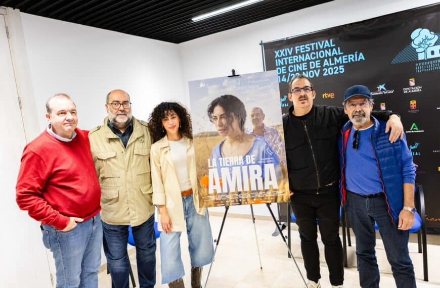 Título: "La tierra de Amira: Un homenaje a la convivencia cultural en un entorno rural"
