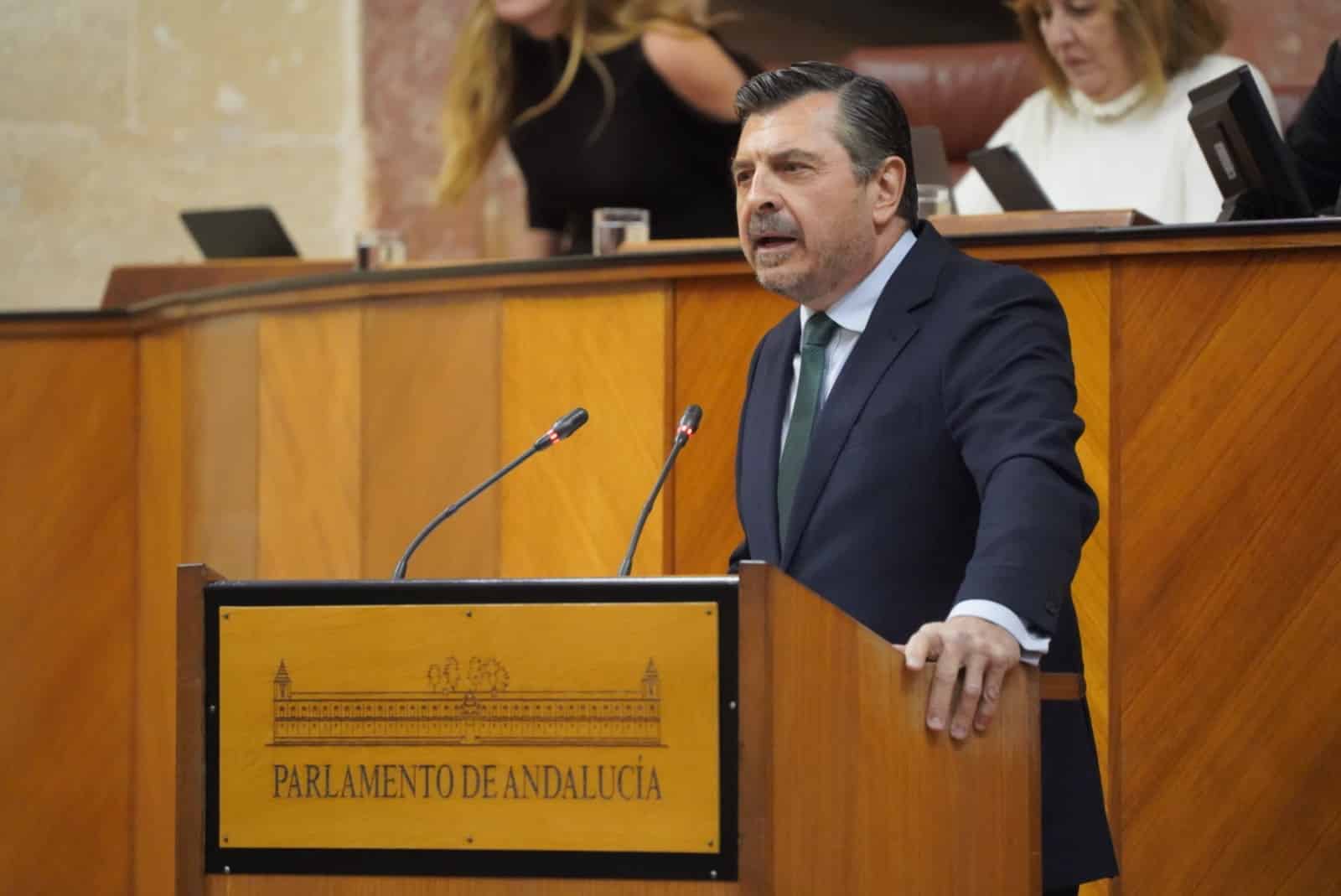 Toni Martín, durante el Debate del Estado de la Comunidad