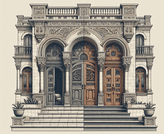 "Media España tiene estas puertas, es hora de reformarlas para que parezcan sacadas de una revista de decoración"