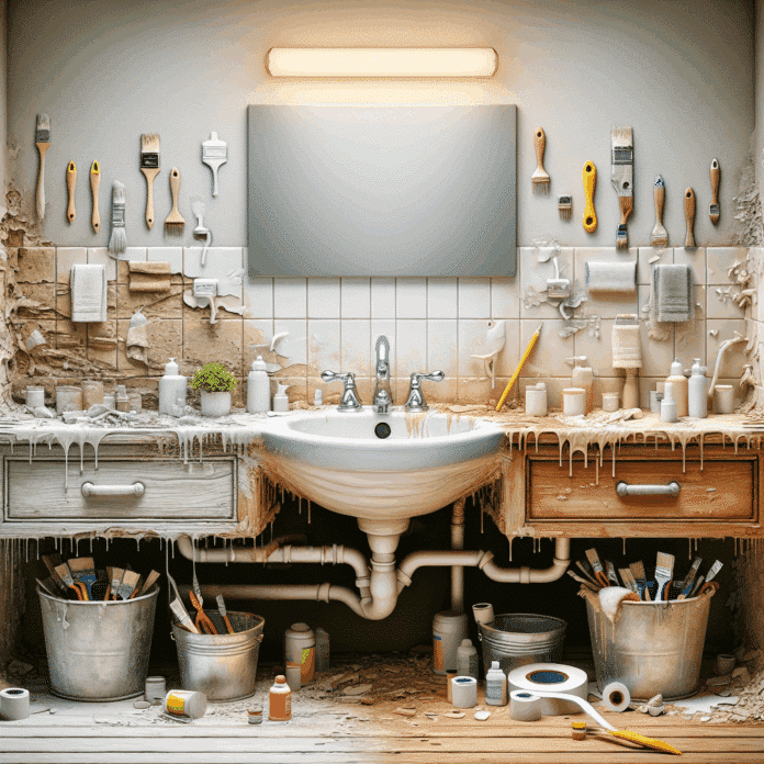 Cómo pintar lavamanos