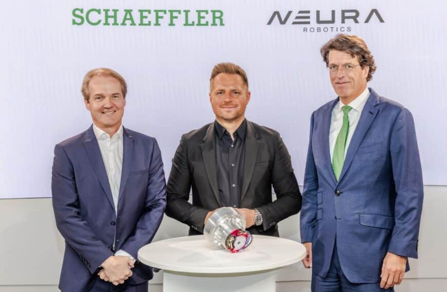 Schaeffler y Neura Robotics inician una colaboración estratégica orientada al futuro