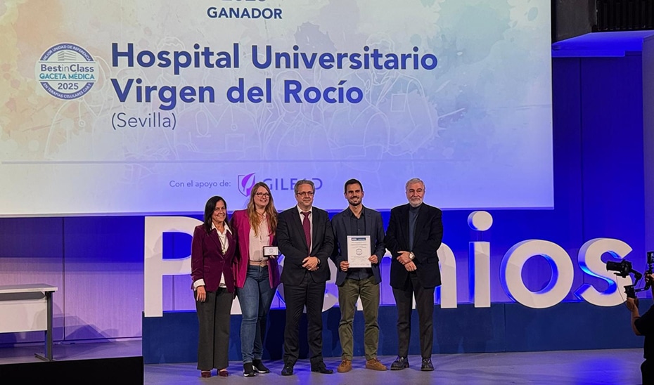 Unidad de Hematología del Virgen del Rocío Recibe el Premio 'Best in Class' por Excelencia en Terapia CAR-T 1 Unidad de Hematología del Virgen del Rocío Recibe el Premio 'Best in Class' por Excelencia en Terapia CAR-T