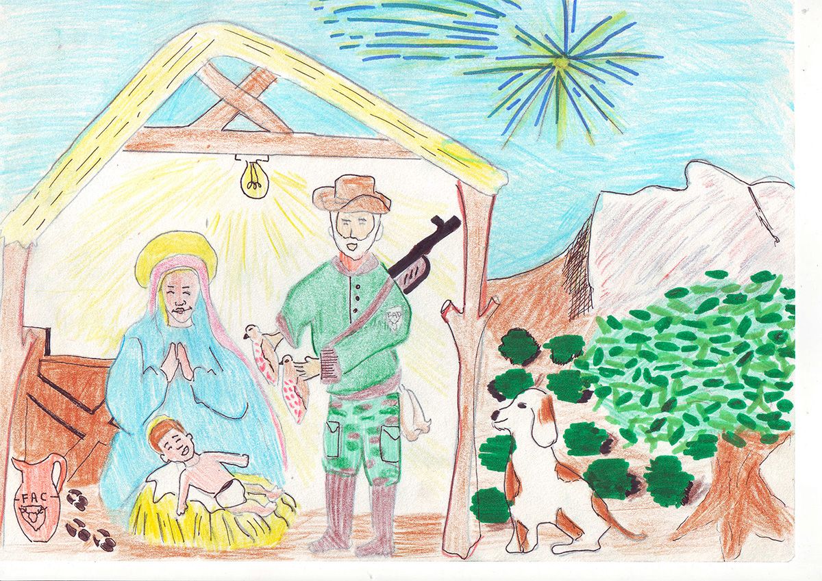 Víctor Herrero: Ganador del IX Concurso de Dibujo Infantil de Navidad de la Federación Andaluza de Caza 1 Víctor Herrero: Ganador del IX Concurso de Dibujo Infantil de Navidad de la Federación Andaluza de Caza