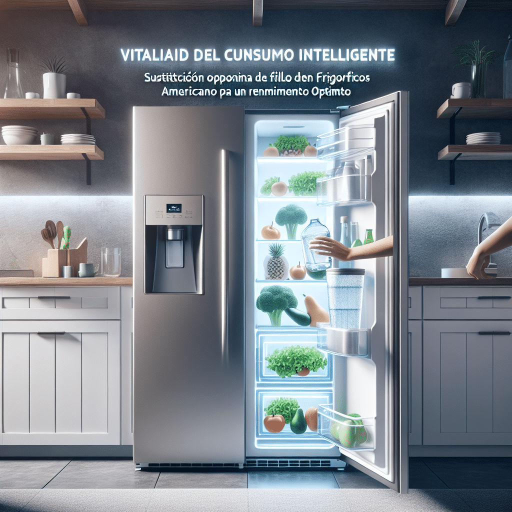 Vitalidad del Consumo Inteligente Sustitucion Oportuna del Filtro en Frigorificos