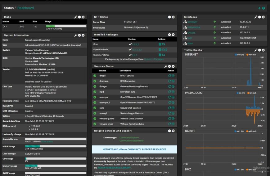 pfSense Community Edition vs pfSense+: Evolución del Firewall en la Era de la Nube y la Conectividad Esencial