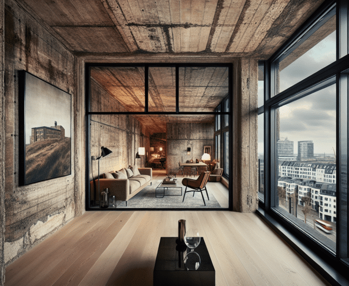 Así se transformó en Hamburgo un antiguo búnker de la II Mundial en un increíble apartamento de diseño