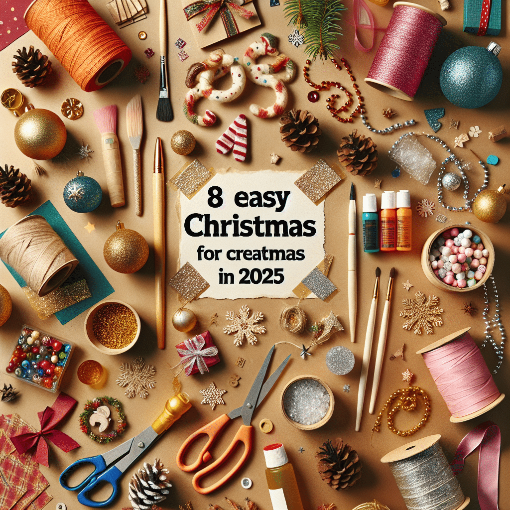 8 Manualidades Navideñas Sencillas para Inspirar tu Creatividad en 2025 1 Silvia Pastor