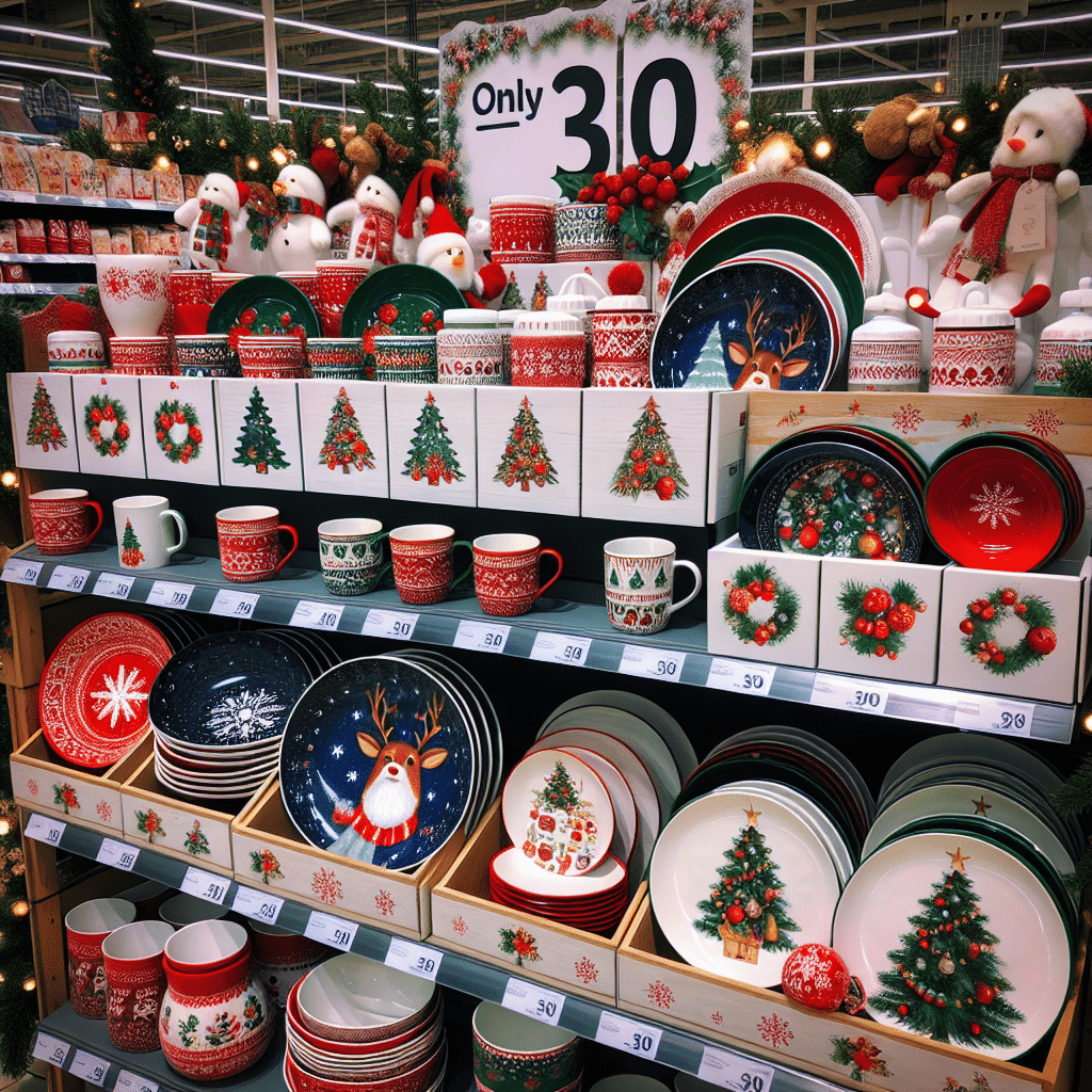 Aldi Lanza Set Navideño de Vajilla por Solo 30 Euros: El Atractivo del Ahorro Festivo 1 Aldi Lanza Set Navideno de Vajilla por Solo 30 Euros