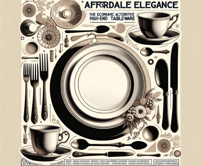 parece de Villeroy & Boch, pero es mucho más barata