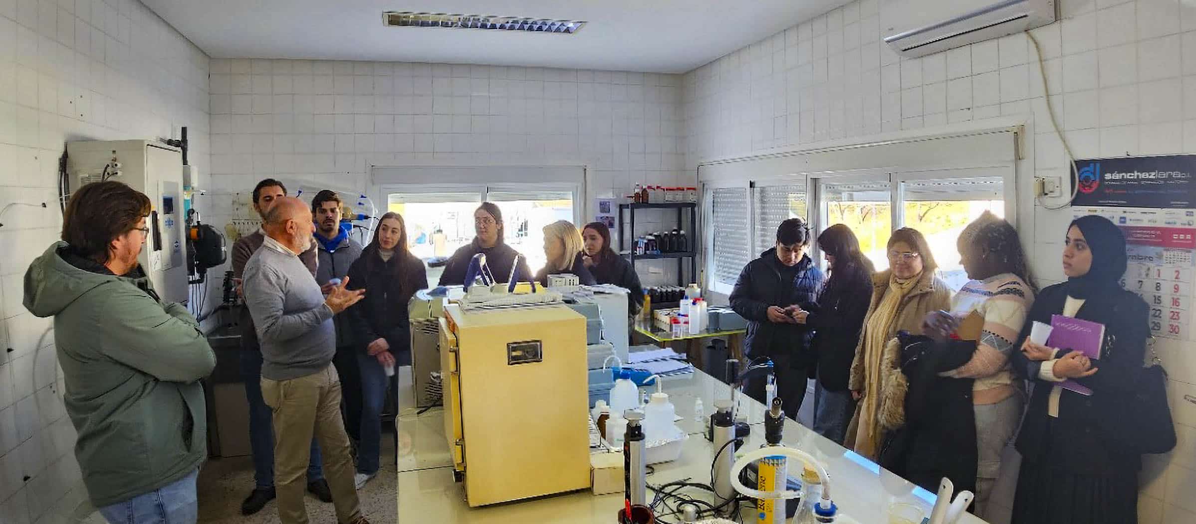 Alumnos de la Escuela Politécnica Superior de Belmez visitan la ETAP de Sierra Boyera 1 Alumnos de la Escuela Politécnica Superior de Belmez visitan la ETAP de Sierra Boyera