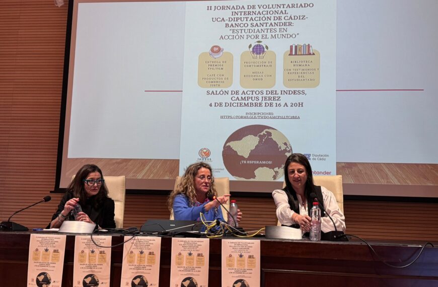 Ana Moreno participa en Jerez en unas jornadas sobre voluntariado internacional