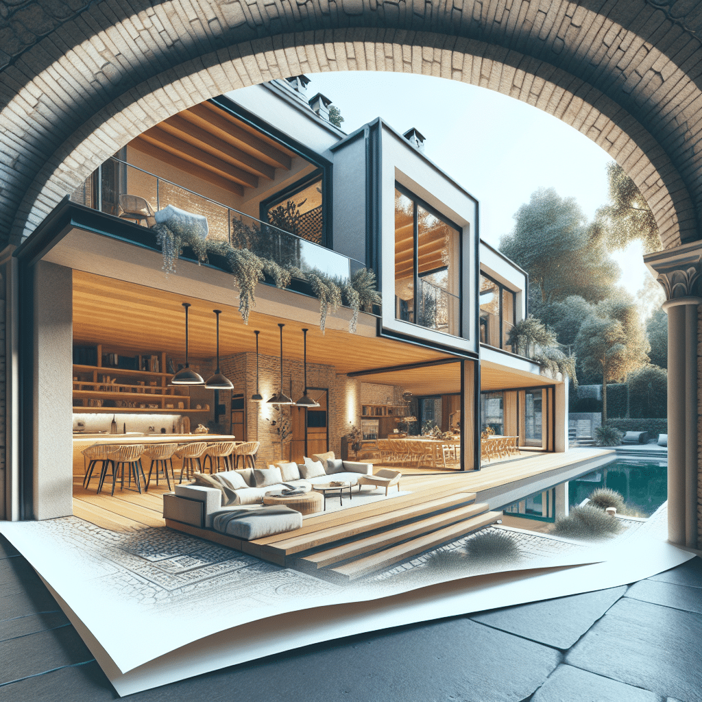 Arquitectura Italiana: Un Hogar que Armoniza Espacios Interiores y Exteriores 1 Juan Hernández