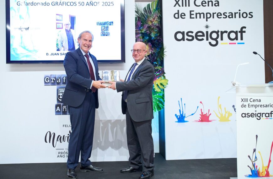 Aseigraf celebra su XIII Cena de Empresarios y homenajea la trayectoria de D. Juan Sánchez Alba