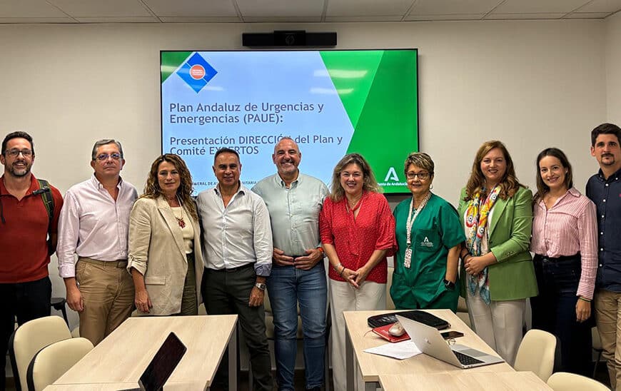 Avance del Plan Andaluz de Urgencias y Emergencias: Creación del Comité de Expertos